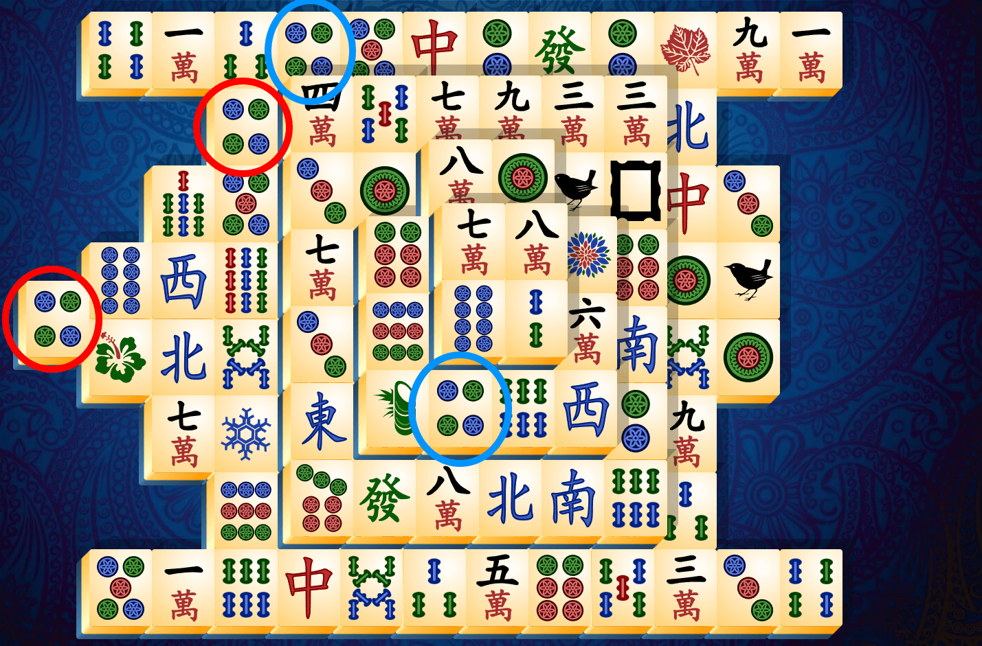 Οδηγίες Mahjong Solitaire, βήμα 4