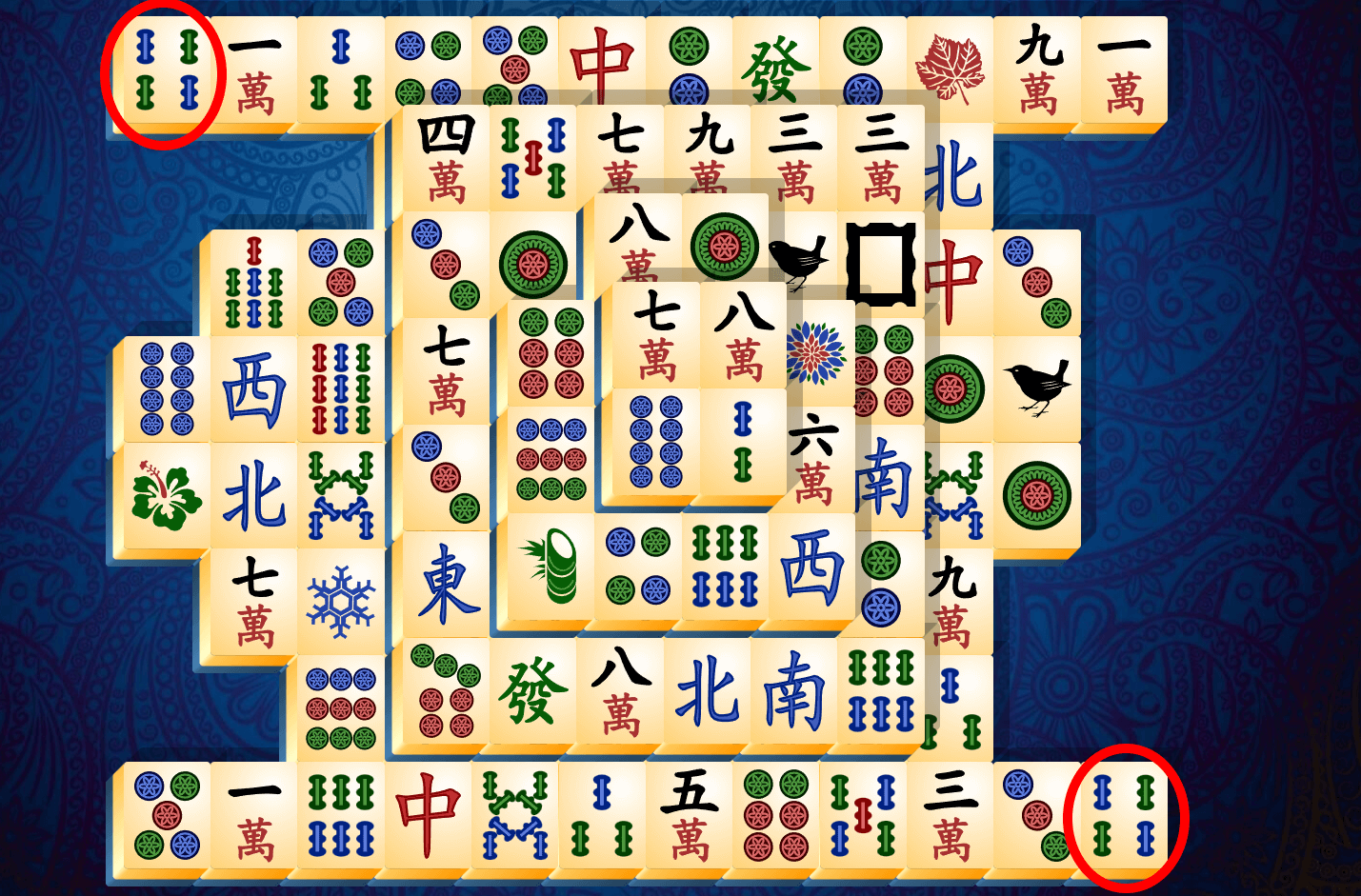 Οδηγίες Mahjong Solitaire, βήμα 5