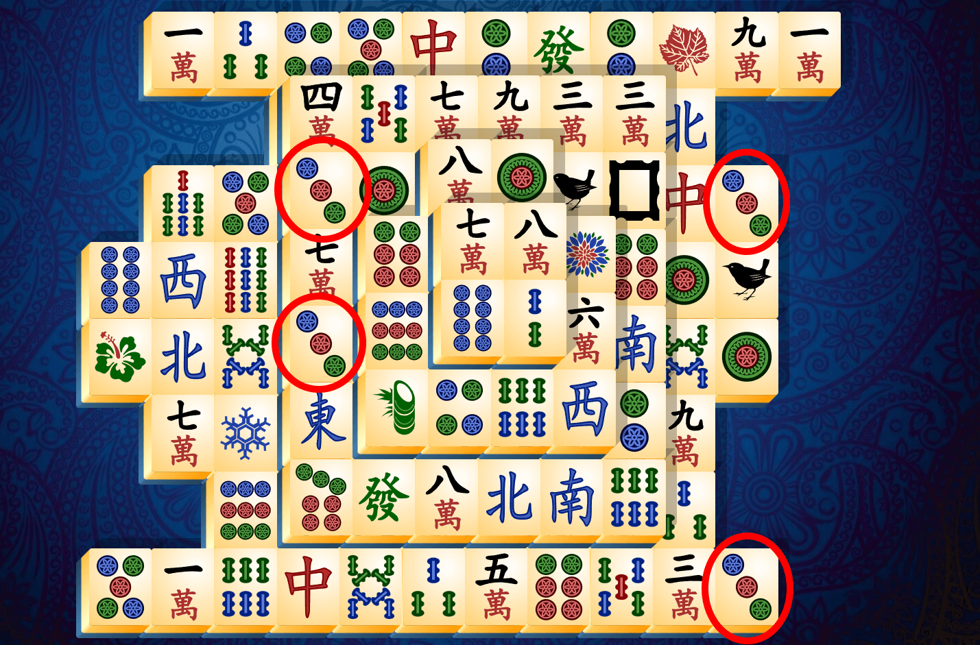 Οδηγίες Mahjong Solitaire, βήμα 6